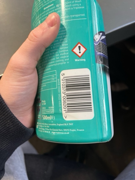 Condition photo showing New/Like New for Wash & Wax Car Shampoo, 17 fl oz