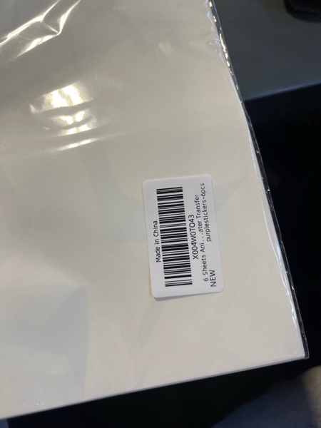 Condition photo showing New/Like New for 6 Sheets Temporary Tattoos Stickers