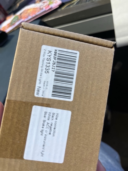 Condition photo showing New/Like New for Kinstecks 2 Way 21LEDs Flashing Strobe Lights Anti-Collision Lighting Brake Light for Motorcycle Car SUV Boat