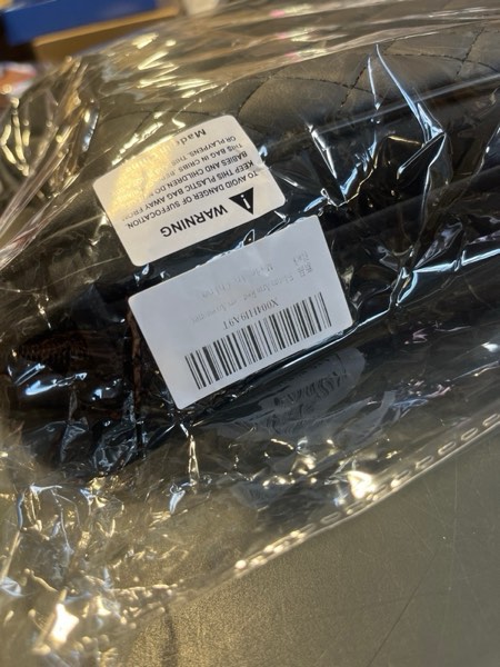 Condition photo showing New/Like New for Arm Rest Cover for Car, Microfiber Leather Car Center Console Cover with 2 Storage Bags and a Tissue Box, Universal Car Console Covers Accessories, Black