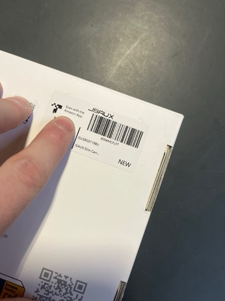 Condition photo showing New/Like New for JSAUX Slim Carrying Case for Nintendo Switch 2 2025, Portable Switch 2 Case with 10 Game Slots, Protective Hard Shell for Travel and Storage, Blue