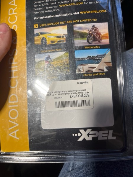 Condition photo showing New/Like New for XPEL Gloss Paint Protection Film - 6" x 84" - Scratch-Resistant Polyurethane Car Shield