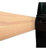 GWP01 Wood Grain Garage Wall Protector Car Door Protectors, Garage Accessories, Parking Stopper for 