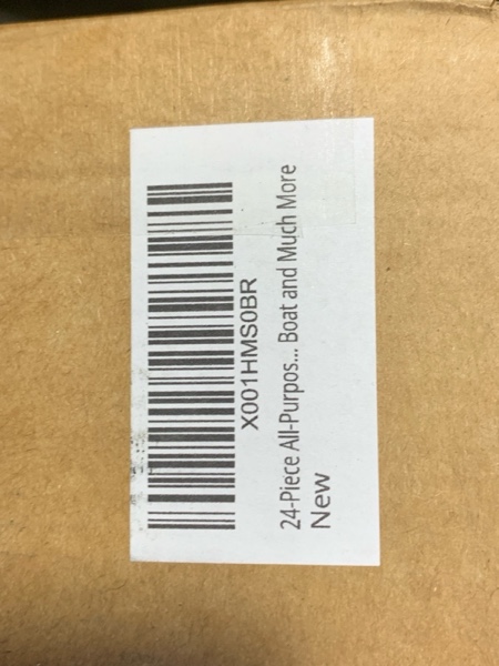 Condition photo showing New/Like New for 24-Piece All-Purpose Master Combination Wrench Set with Roll-up Pouch | SAE 1/4” to 1”, Metric 8mm to 24mm | Perfect for General Household, Garage, Auto Repairs, Car, Truck, Boat, and Travel Emergency