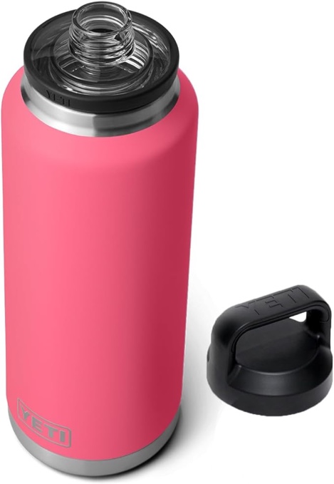 YETI Rambler 46 oz Bottle, Vacuum Insulated, Leakproof, Stainless Steel with Chug Cap