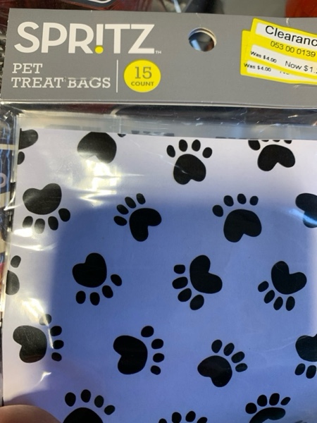 Condition photo showing New/Like New for 15ct Pet Treat Bags - Spritz™