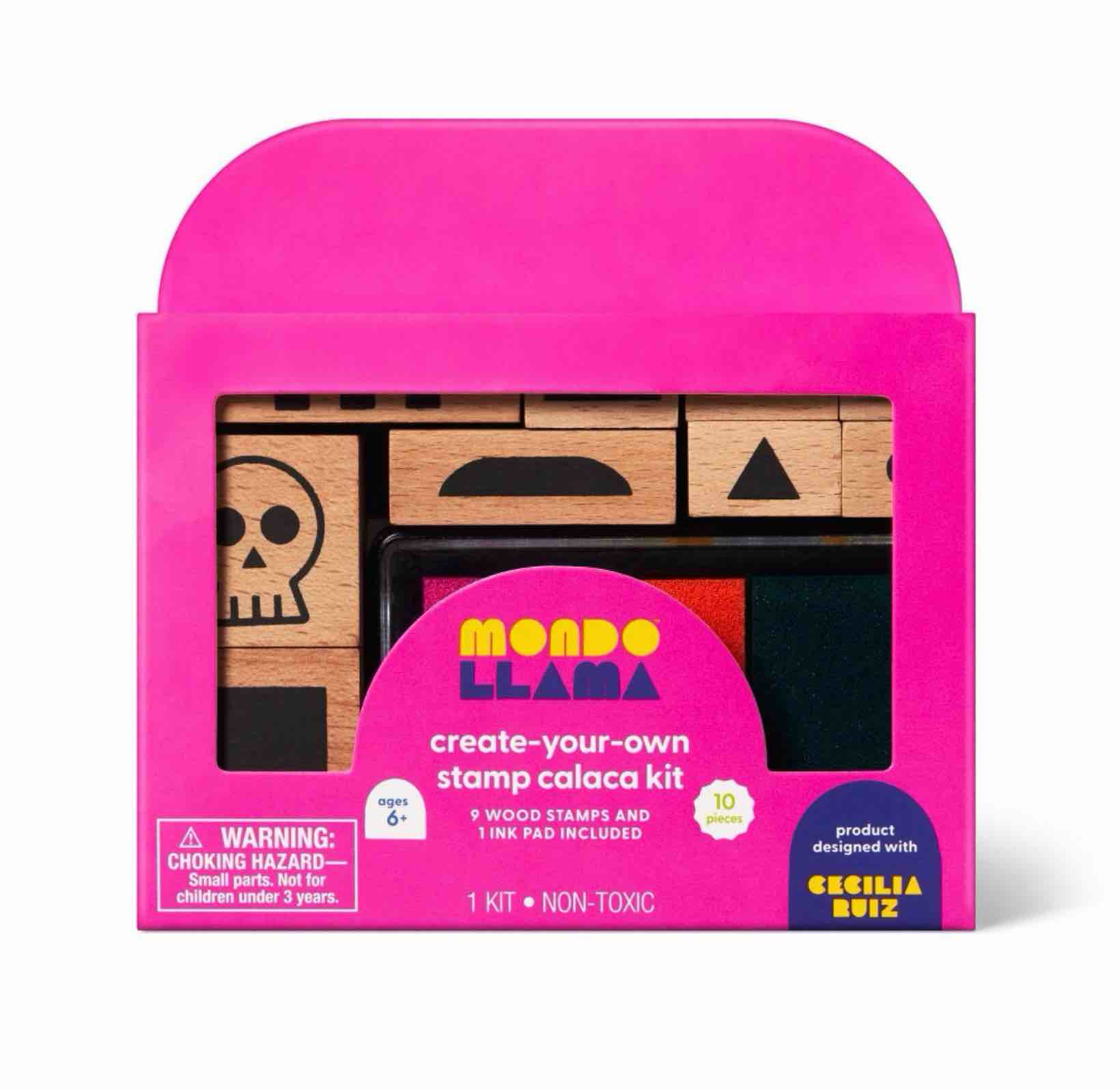 Condition photo showing New/Like New for Día de Muertos Craft Rubber Stamp Kit - Mondo Llama™