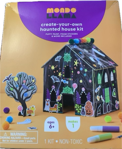Condition photo showing New/Like New for Halloween Craft Tabletop Haunted House Kit - Mondo Llama™