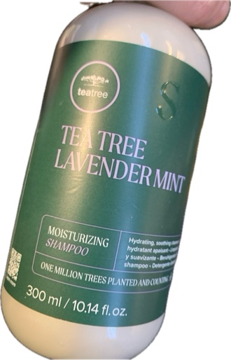 Condition photo showing New/Like New for Tea Tree Lavender Mint Moisturizing Shampoo — Hydrates + Soothes, For Coarse + Dry Hair (300 ml)