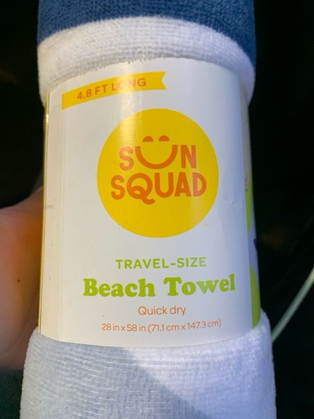 Condition photo showing New/Like New for Shark Beach Towel - Sun Squad™