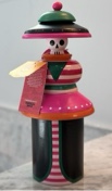 Día de Muertos 7" La Catrina Wood Figurine