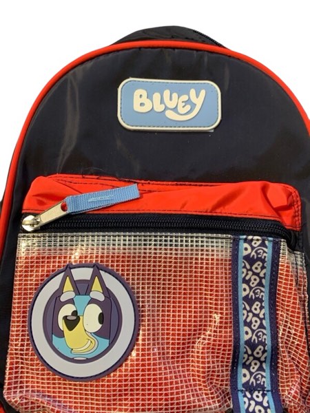 Condition photo showing New/Like New for Kids' Bluey 11" Mini Backpack - Blue