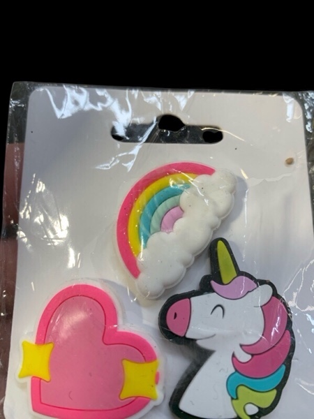 Condition photo showing New/Like New for 3 Pcs Shoe Charm