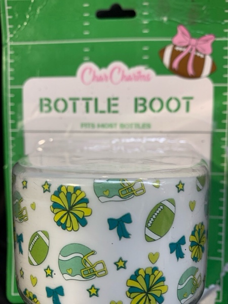 Condition photo showing New/Like New for CharCharms Tailgate Water Bottle Boot Pattern