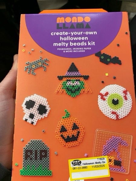 Condition photo showing New/Like New for Halloween Melty Beads Craft Kit - Mondo Llama™