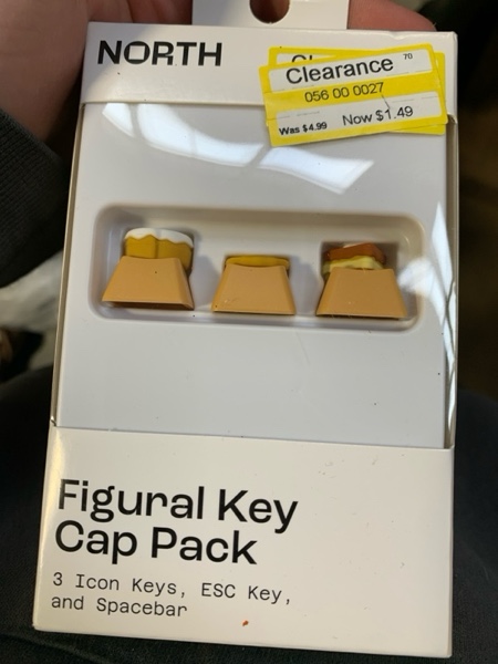 Condition photo showing New/Like New for North Key Pack Dessert: Multicolored Flexible PVC & ABS Keyboard Accessories