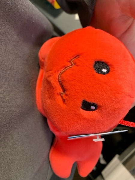 Condition photo showing New/Like New for 3" Lobster Stuffed Animal - Gigglescape™