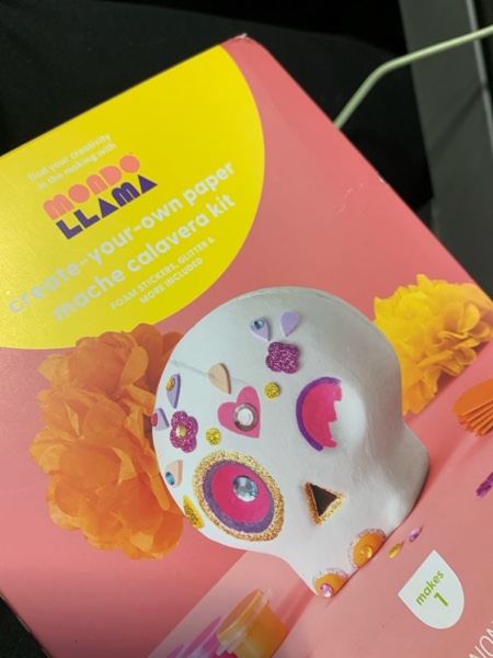 Condition photo showing New/Like New for Día de Muertos Craft Paper Mache Cavalera Painting Kit - Mondo Llama™