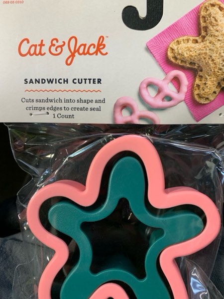 Condition photo showing New/Like New for Sandwich Cutter - Cat & Jack™ Flower: Stainless Steel, 1 Piece