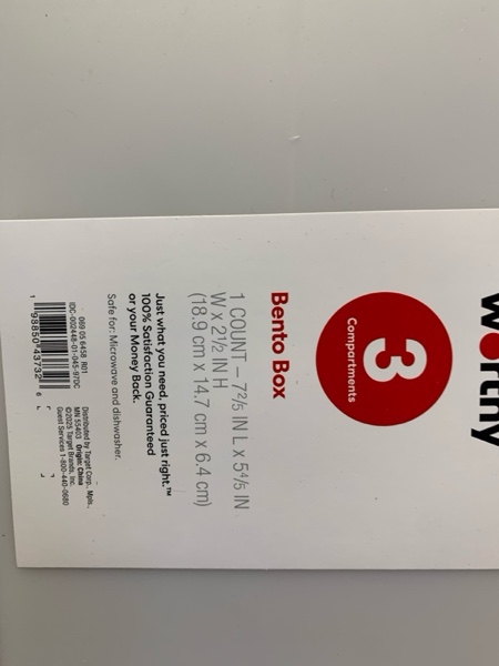 Condition photo showing New/Like New for Bento Boxes - Dealworthy™ Clear: BPA-Free Polypropylene Lunch Containers Adult