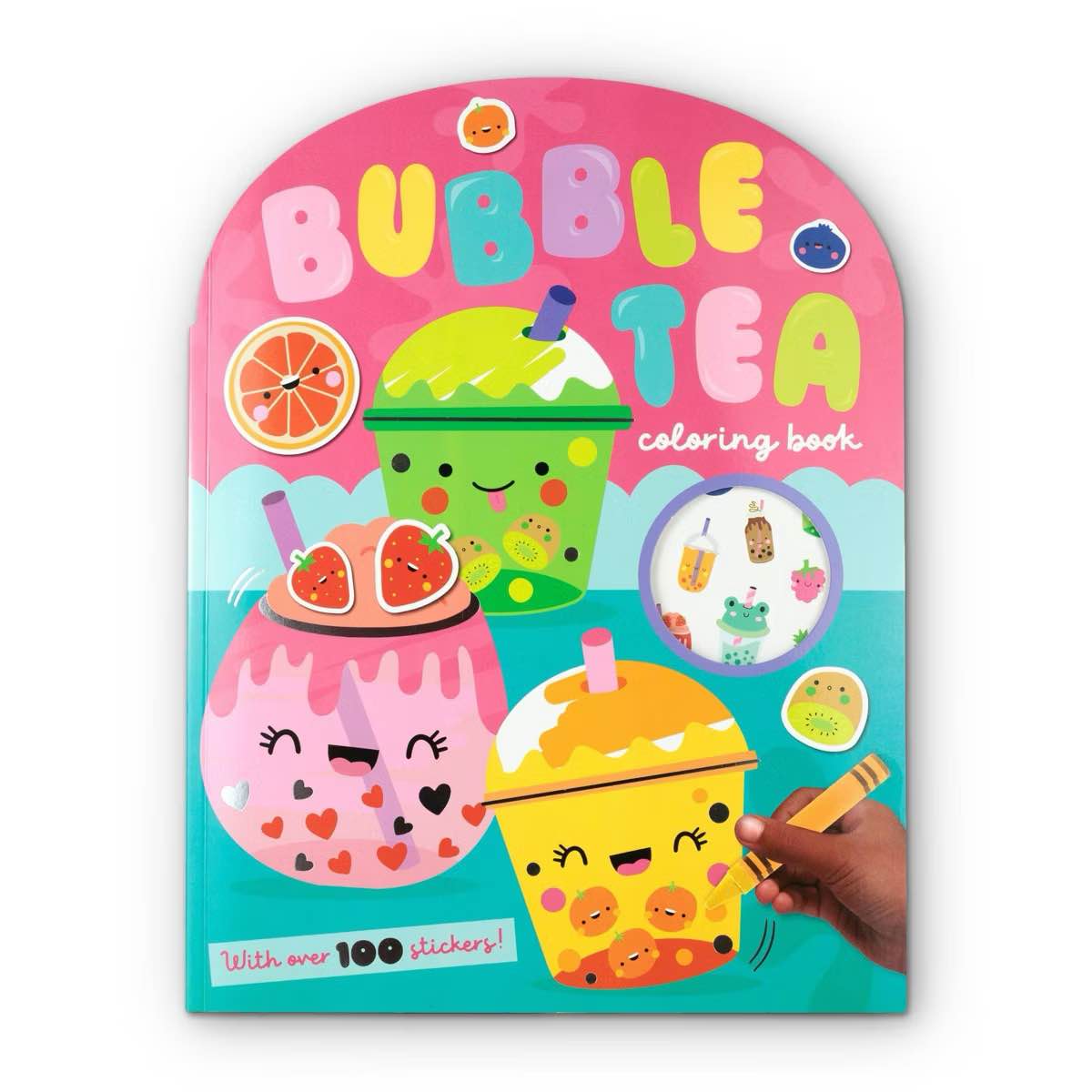 Make Believe Ideas Giant Coloring Book Bubble Tea