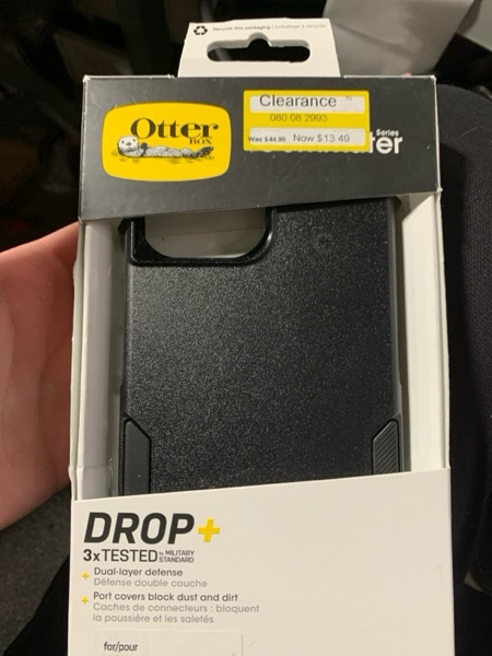 Condition photo showing New/Like New for OtterBox Apple iPhone 13 Pro Max/iPhone 12 Pro Max Commuter Case - Black: Bump-Resistant
