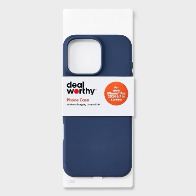 Condition photo showing New/Like New for iPhone 16 Pro Max Case - dealworthy™ Navy