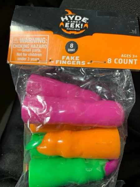 Condition photo showing New/Like New for 8ct Fake Fingers Party Favors - Hyde and EEK! Boutique™