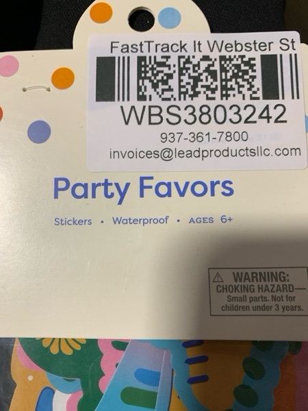 Condition photo showing New/Like New for Inspirational Stickers - Spritz™: Multi-Colored Party Favors for Kids, All Occasions, 20 Pack