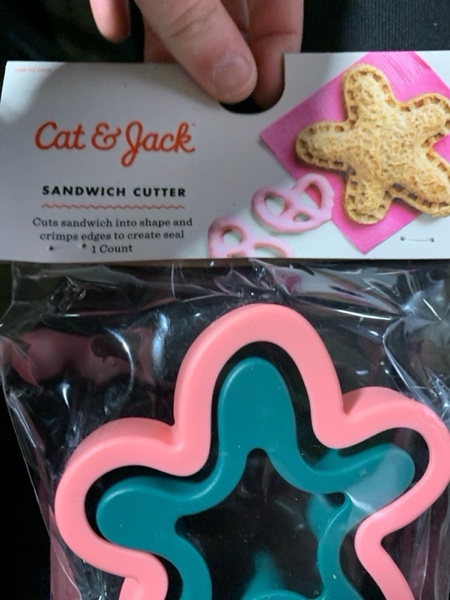 Condition photo showing New/Like New for Sandwich Cutter - Cat & Jack™ Flower: Stainless Steel, 1 Piece