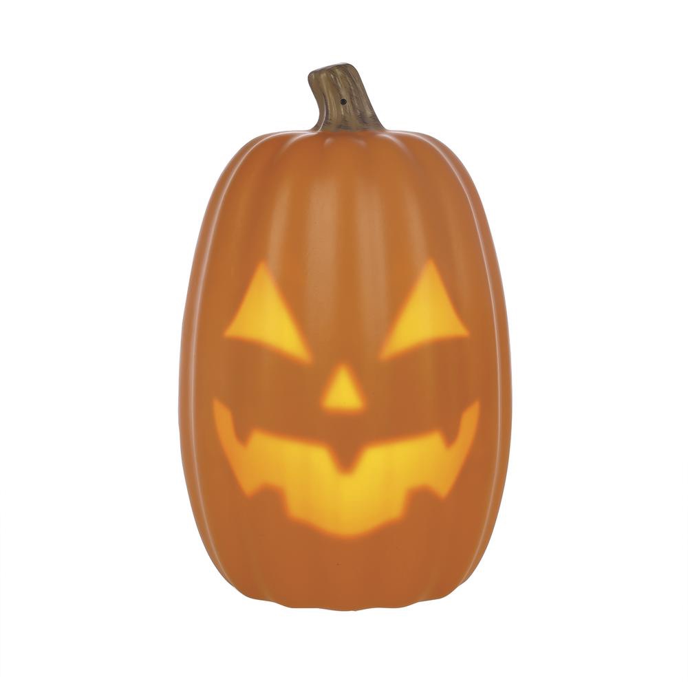 Pumpkin Hollow™ 15-3/4" Pumpkin Halloween Lantern