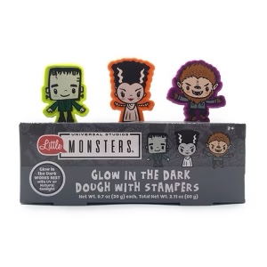 Universal Studios Little Monsters Glow in the Dark Dough with Stampers