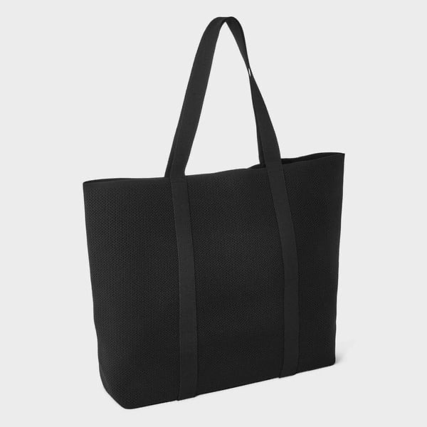 Engineered Knit Tote Handbag