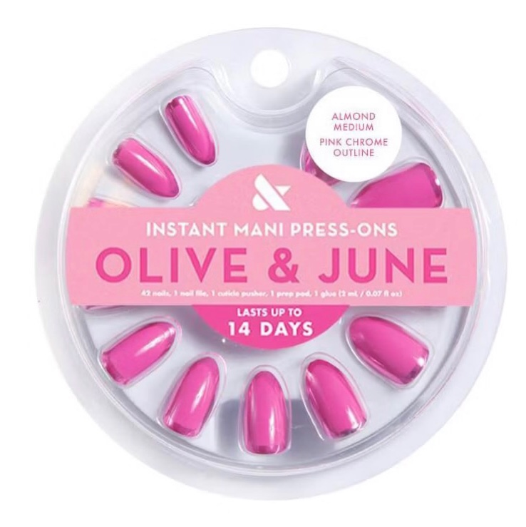 olive & june press-on fake nails