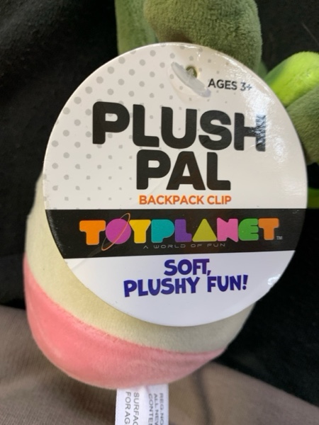 PLUSH PAL Backpack Clip - ToyPlanet - Soft, Plushy Fun