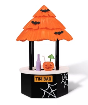 target bullseye's playground halloween light-up tiki bar