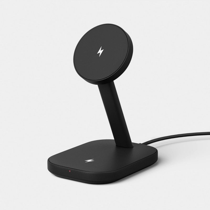 2-in-1 15W Charging Stand - dealworthy™ Black