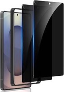 2 Pack for Samsung Galaxy S25 Ultra Privacy Screen Protector Tempered Glass, 25° Anti Spy S25 Ultra Screen Protector, Full Coverage, Case Friendly, Easy Installation Black Galaxy S25 Ultra