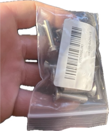 10 Pieces Flathead Screws