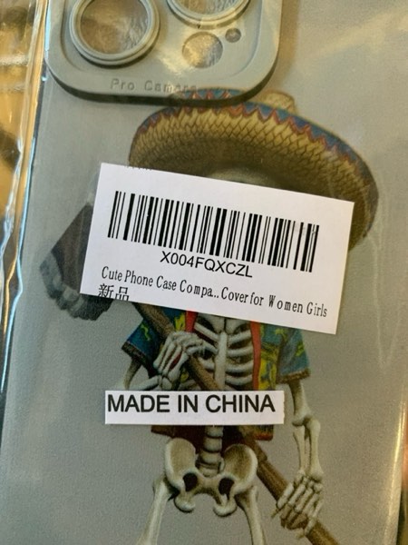 Cute Phone Case Compatible with iPhone 15 Pro Max, Skull Pattern Phone Case for iPhone 15 Pro Max, Shockproof Non-Slip Anti-Scratch Protective Phone Cover for Women Girls