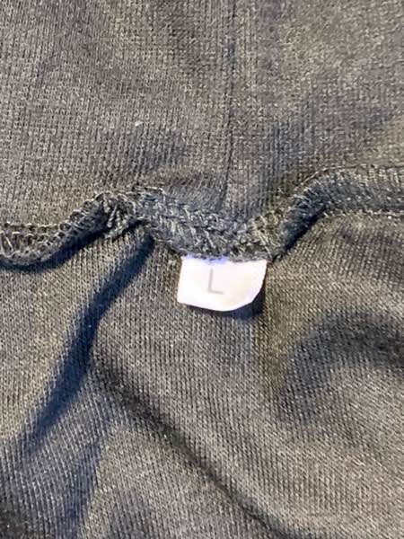 Black Longsleeve Turtleneck Top - Large