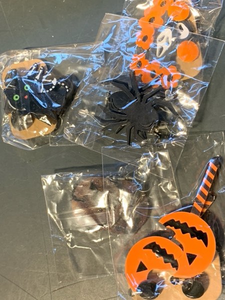 Halloween Earrings for Women Cute Black Cat, Pumpkin, Spiders Earrings Funny Kawaii Ghosts Jewelry