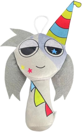 super jakes game plush toys,soft stuffed animal pillow figure doll christmas birthday gifts for adult kids (grey-plush)