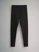 (L, X-L) Black Leggings