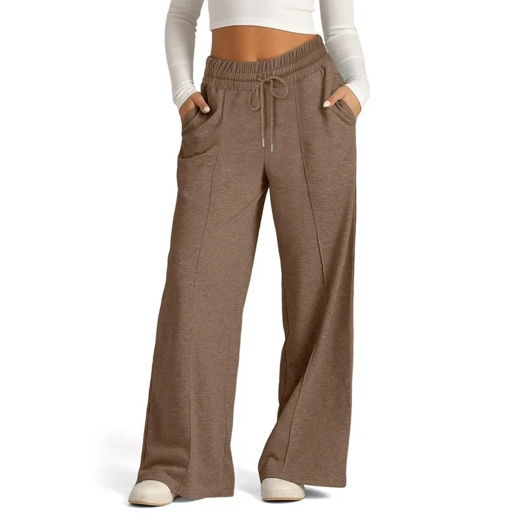 (Small) AFFOLE Women’s Wide Leg Sweatpants