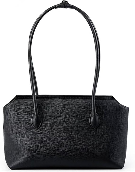 leather tote bag for women genuine leather shoulder bag top handle handbags hobo bags large purse black