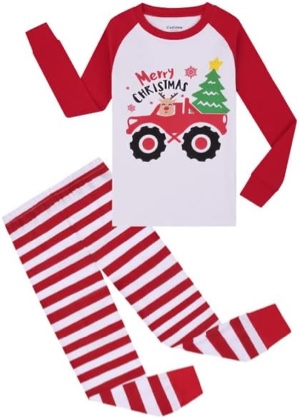 (2T) Benaive Girls Pajamas Long Sleeves Sets Halloween Christmas Pjs for Girl Holiday PJs Cotton Kids Sleepwear Size 2T-12 Years