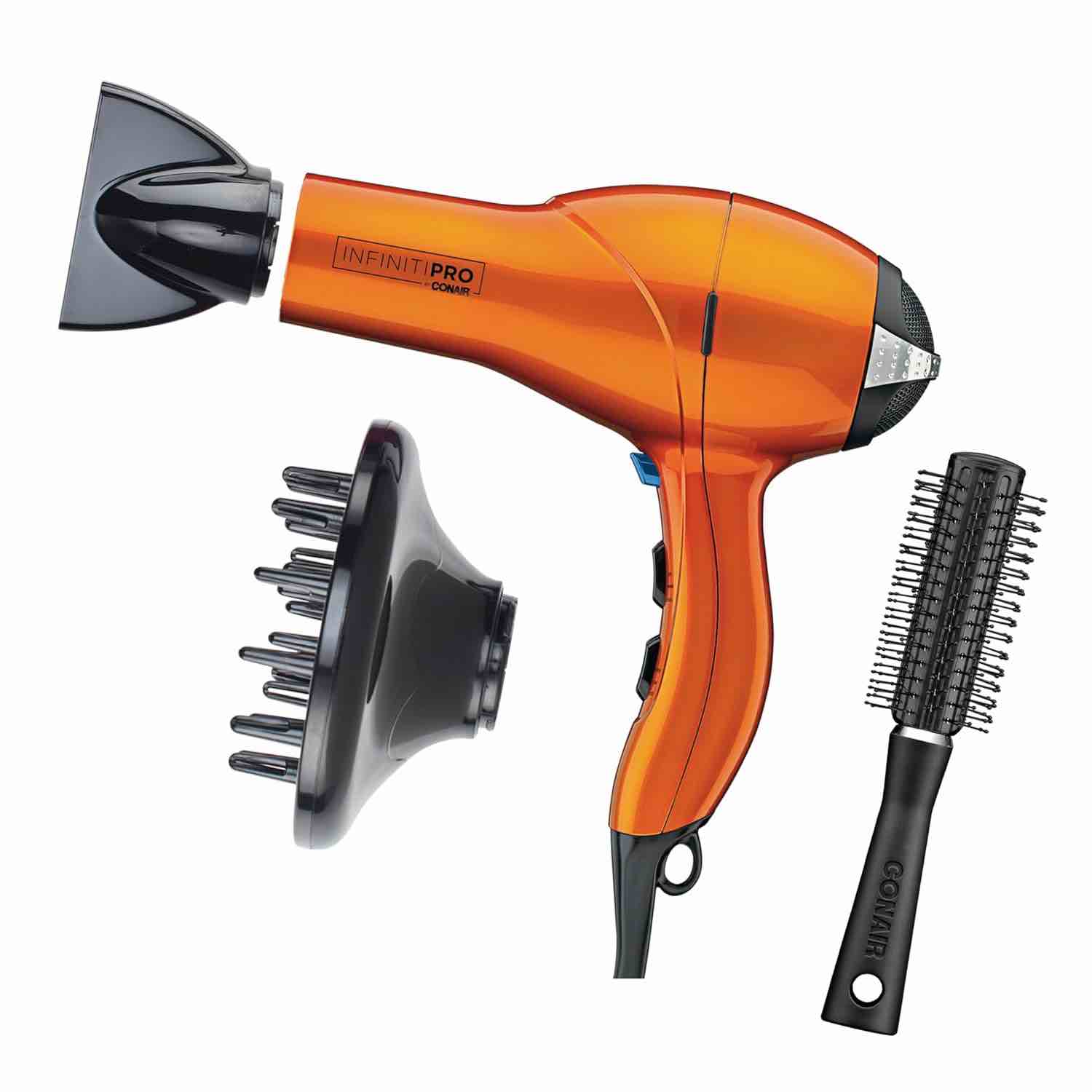 INFINITIPRO BY CONAIR Hair Dryer, 1875W Salon Performance AC Motor Hair Dryer, Conair Blow Dryer