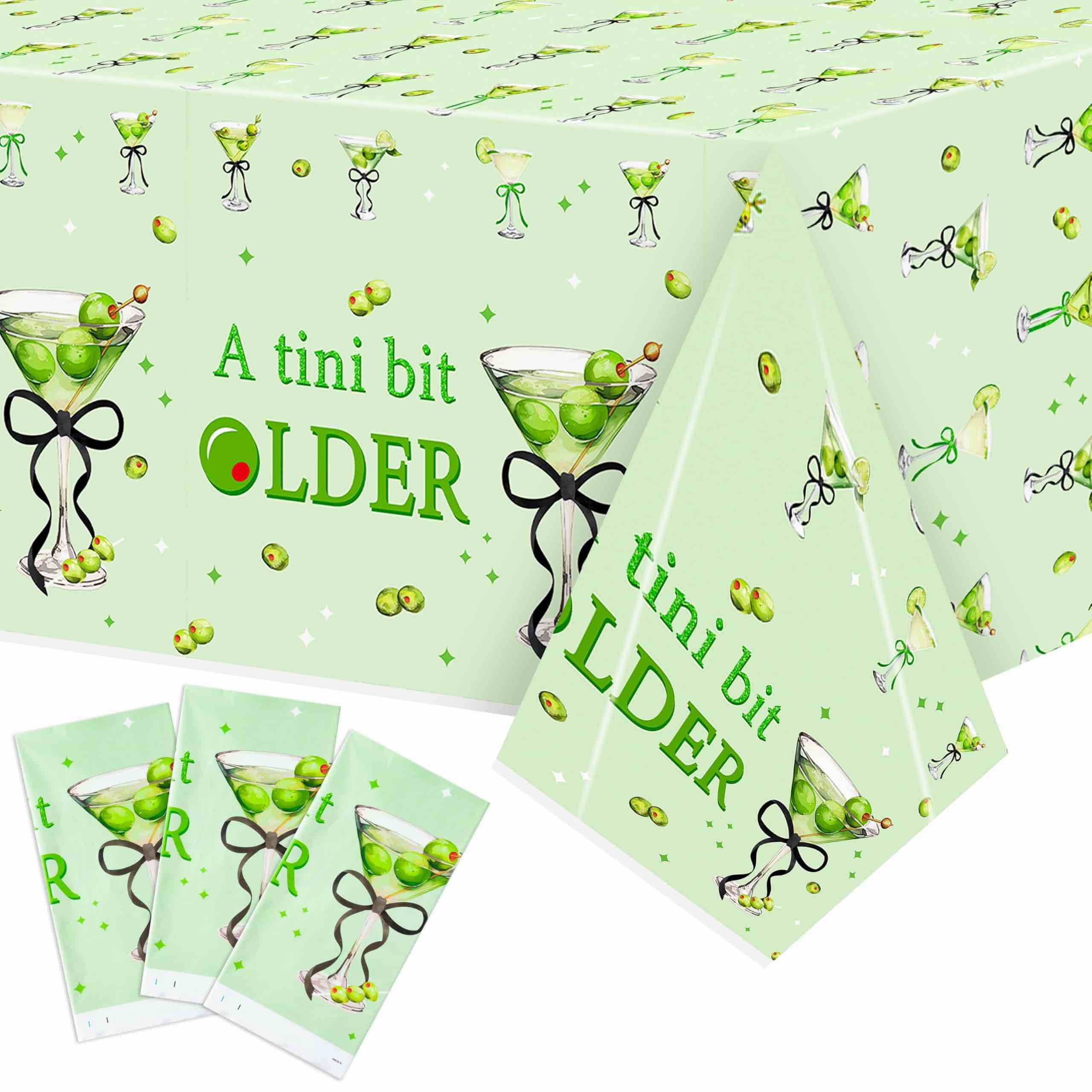 CC HOME Martini Plastic Table Cover