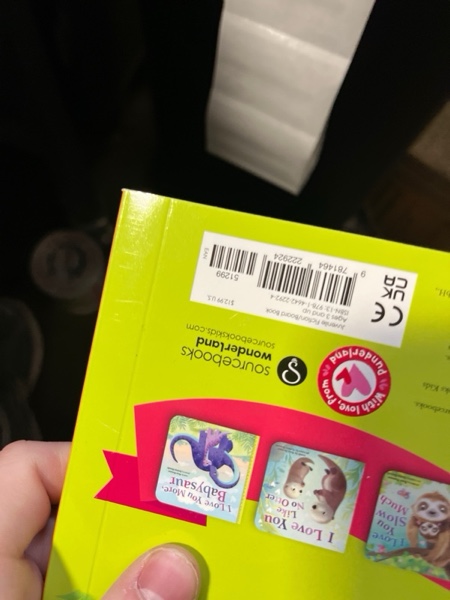 Condition photo showing New/Like New for I Love You a Bunch!: A Springtime Easter Sensory Board Book (Punderland)